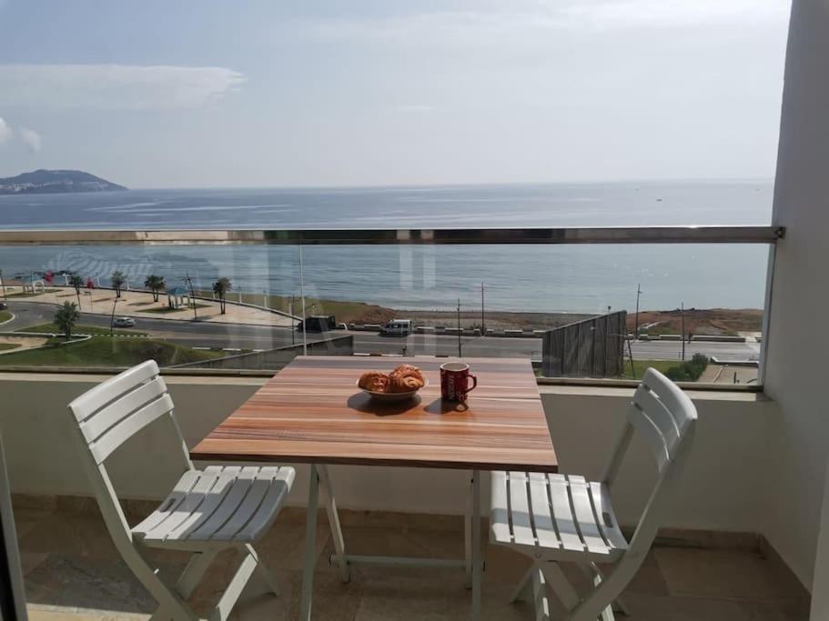 Appartf3 Vue Panoramique Sur Mer Residence Vista Del Mar Fnideq Bagian luar foto