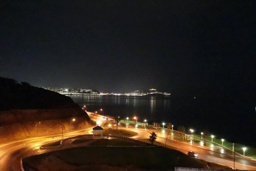 Appartf3 Vue Panoramique Sur Mer Residence Vista Del Mar Fnideq Bagian luar foto